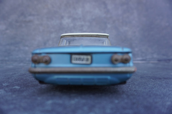Chevy Corvair Tin Litho Toy - Rare & Original Made in Japan A3039