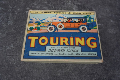 Touring - The Famous Automobile Card Game circa 1925 A3049