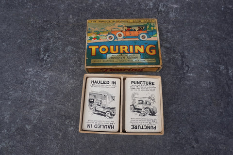 Touring - The Famous Automobile Card Game circa 1925 A3050