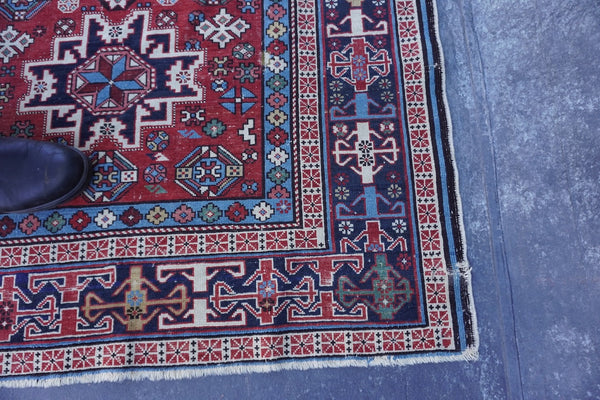 19th Century Northern Caucasian Rug A3061