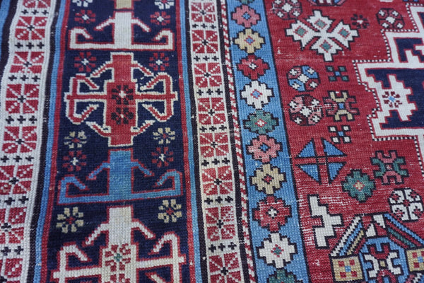 19th Century Northern Caucasian Rug A3061