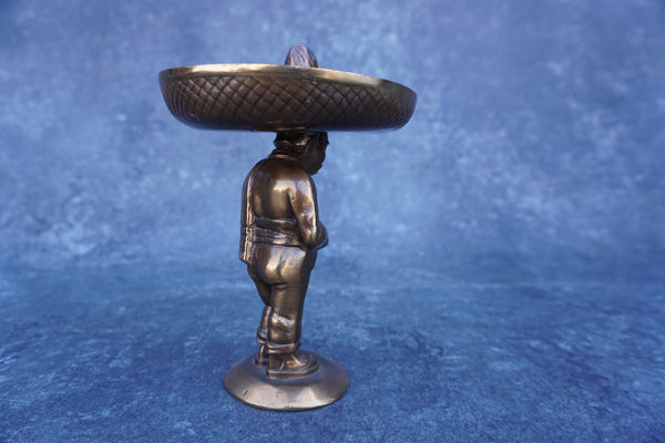 Bronze Señor Figure c 1940 Unsigned A3063