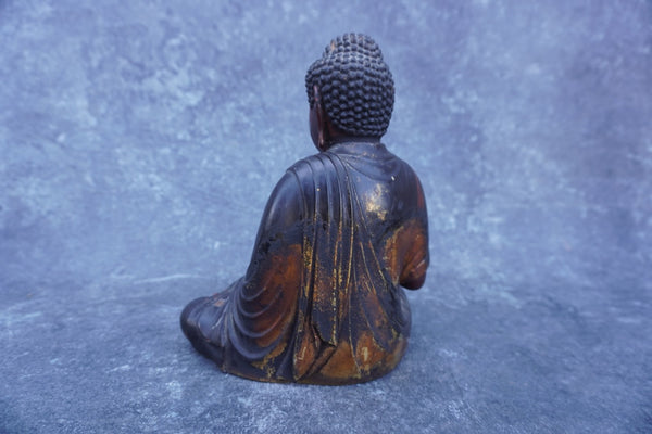 Wooden Buddha 19th Century A3066
