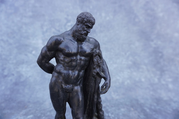 Classical Small Bronze Copy of the Farnese Hercules A3068