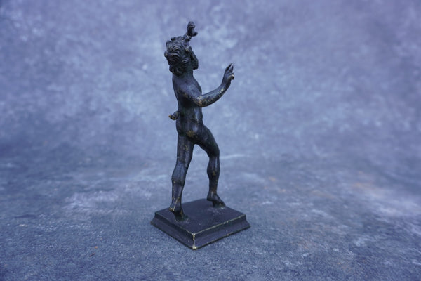 Bronze Statue of Pan 19th Century A3069