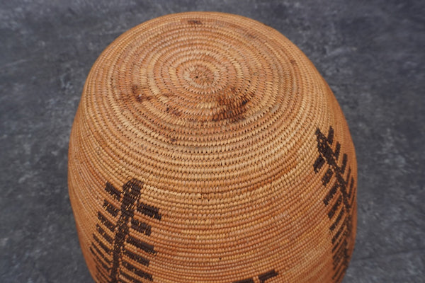 Maidu Gathering Basket c 1910 A3077