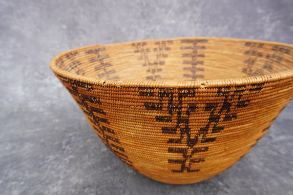 Maidu Gathering Basket c 1910 A3077