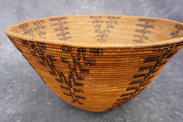 Maidu Gathering Basket c 1910 A3077