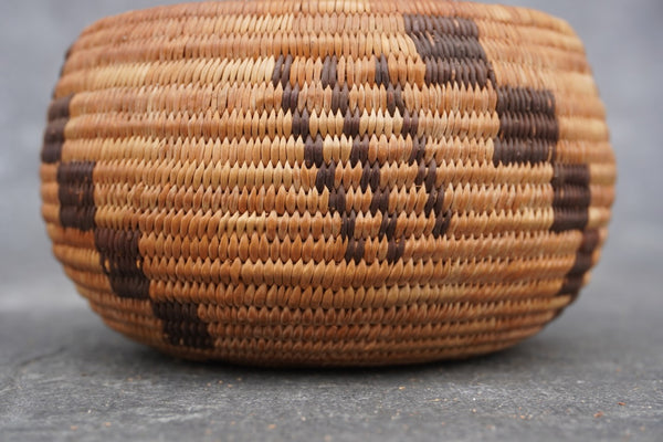 Maidu Tribe Mini Basket A3079