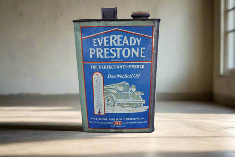 Eveready Prestone Anti-Freeze Can circa 1929 A3109