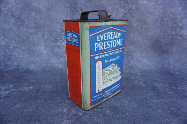 Eveready Prestone Anti-Freeze Can circa 1929 A3109