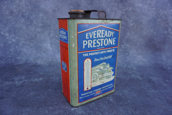 Eveready Prestone Anti-Freeze Can circa 1929 A3109