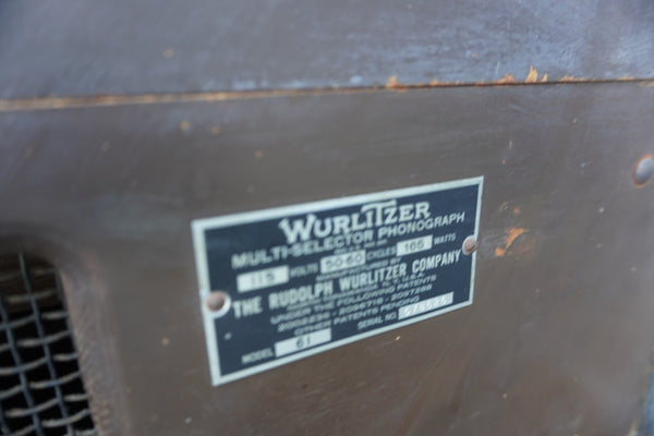 Wurlizter Model 61 Countertop Jukebox A3126