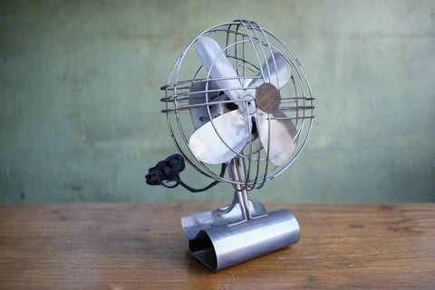 Vintage Zephyr Airkooler Electric Desk Fan A3133