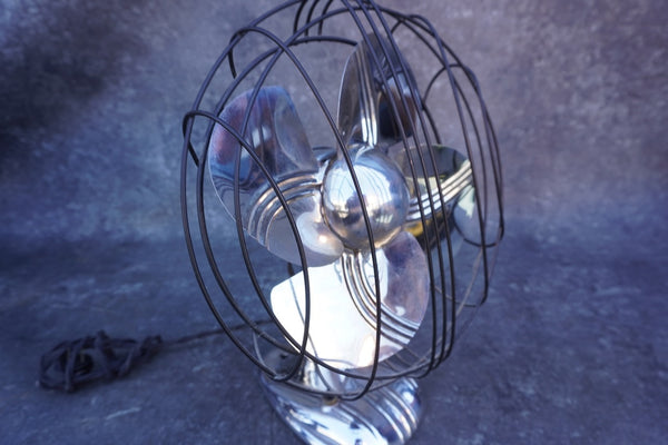 Art Deco Machine Age Streamline Fan A3134