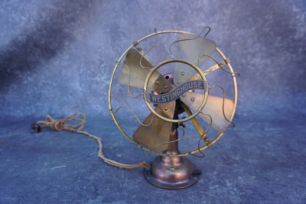 Westinghouse Small Table Top Fan in Copper & Brass A3137