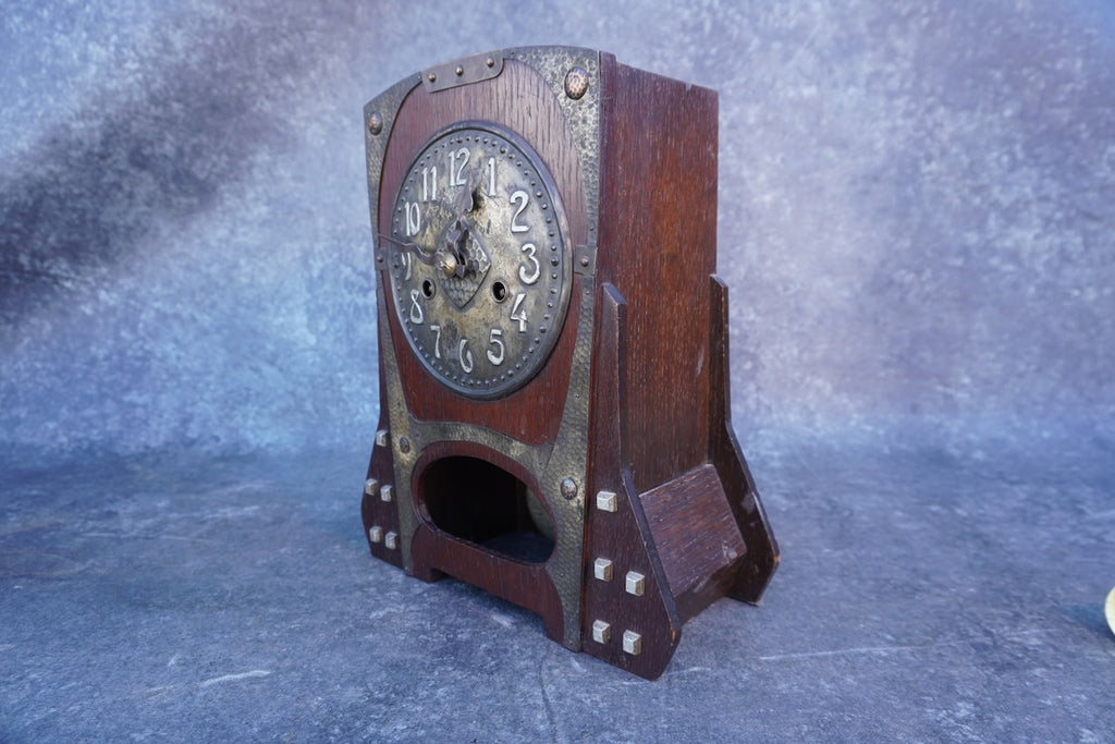 British Arts & Crafts Mantel Clock c 1900 A3149 – Early California ...