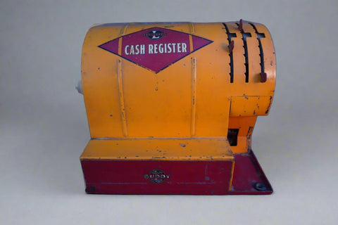 Buddy L Pressed Steel Toy Cash Register 1930s. A3172