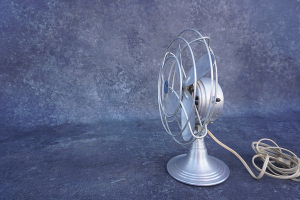 Chrom-Ever Art Deco Aluminum Fan A3181