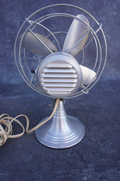 Chrom-Ever Art Deco Aluminum Fan A3181