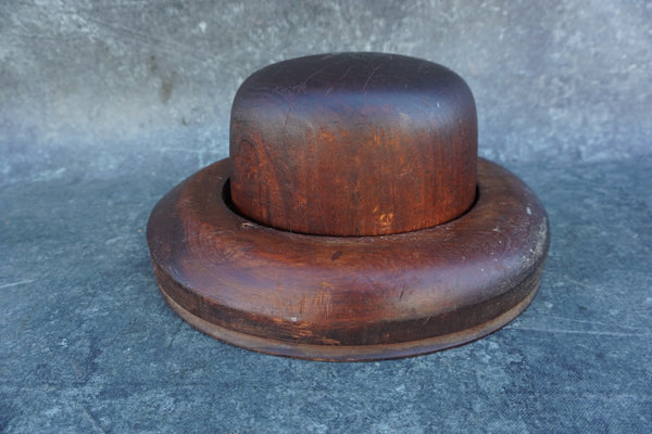 Hat Block with Brim Block Dome Top A3218