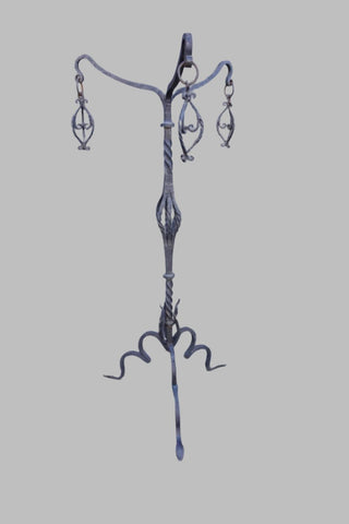 Spanish Revival Wrought Iron Plant Stand A3227