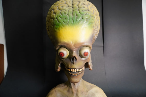 Tim Burton/Warner Bros - Mars Attacks! Life Size Bust of a Martian in Latex A3239