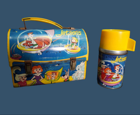 Jetsons Lunch Box with Thermos RARE A3240