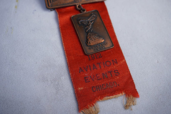 Chicago Airfield 1912 Member of Aero Club of Illinois Pin A3283