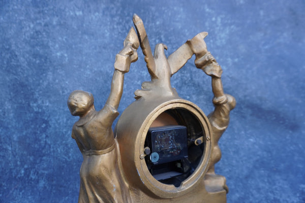 United Clock - We Do Our Part, Gibraltar Clock, Non Working A3302