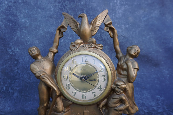 United Clock - We Do Our Part, Gibraltar Clock, Non Working A3302