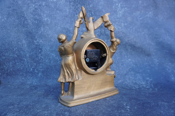 United Clock - We Do Our Part, Gibraltar Clock, Non Working A3302