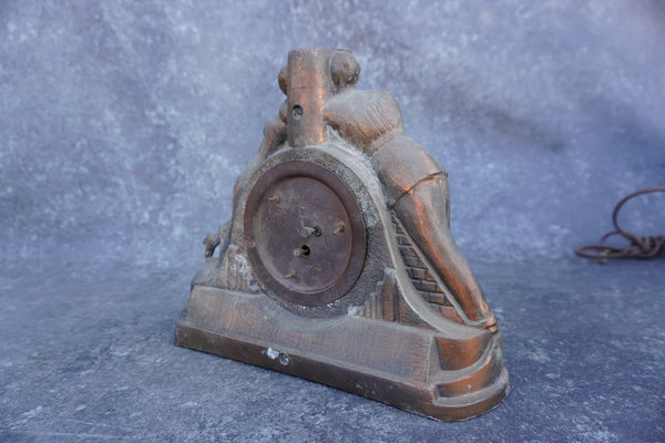 Sweethearts United Clock, Non-Working Condition A3305