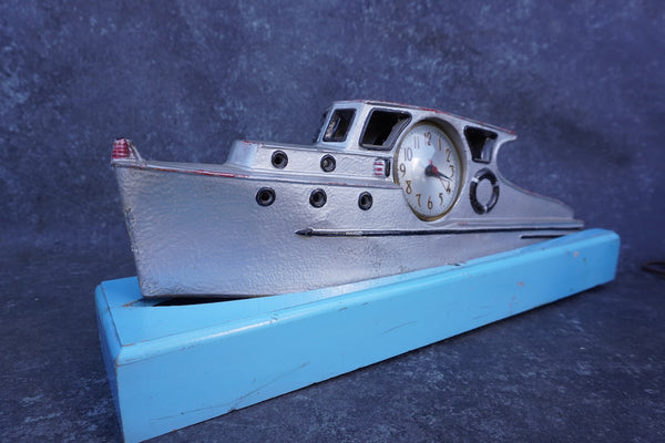 Boat Clock, by Modern Manufacturing, Non-Working Condition A3306