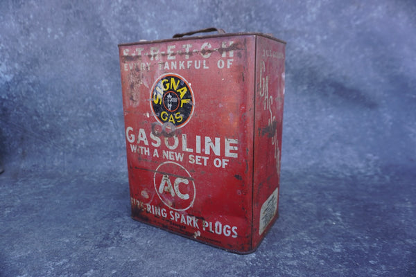 Signal Gas, Two Gallon Gasoline Can, Red A3312