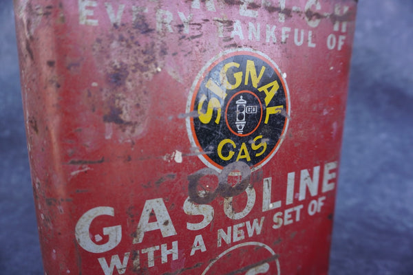 Signal Gas, Two Gallon Gasoline Can, Red A3312