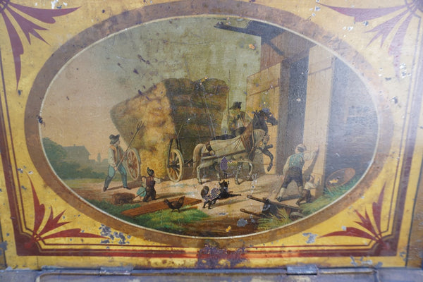 Japan Tea Tin, Ginna and Co. New York A3317