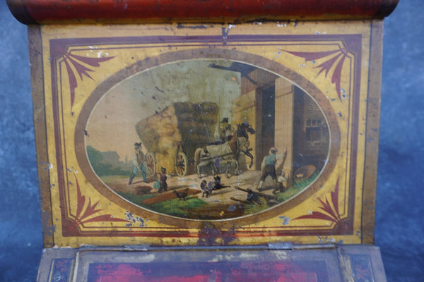 Japan Tea Tin, Ginna and Co. New York A3317