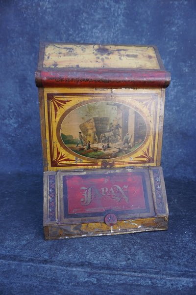 Japan Tea Tin, Ginna and Co. New York A3317