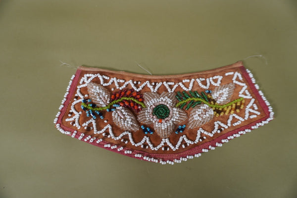 Iroquois Beaded Pad c 1910 A3328