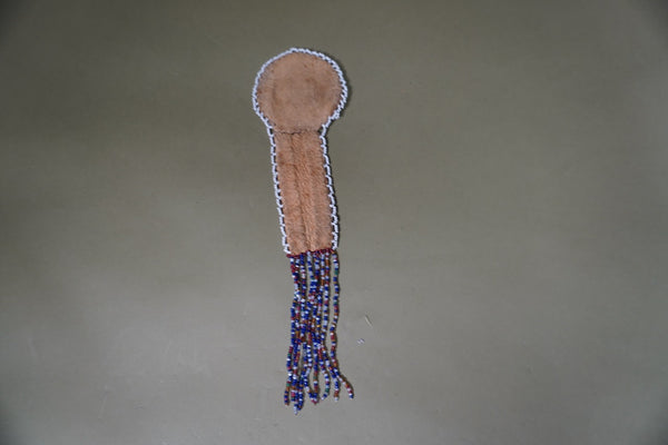 Plains Indian on the Plateau - Beadwork Watch Fob Case c 1910