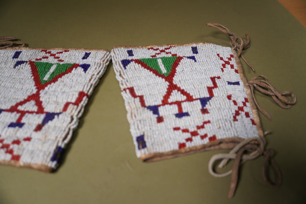 Plains Indian Ceremonial Arm Bands c 1920 A3334