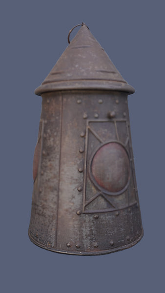 Huntley & Palmers Vintage Biscuit Tin: The Witch's Hat Lantern 1911 A3352