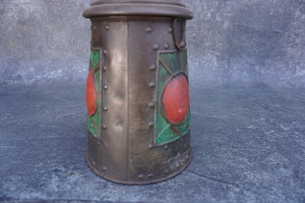 Huntley & Palmers Vintage Biscuit Tin: The Witch's Hat Lantern 1911 - Restored A3353