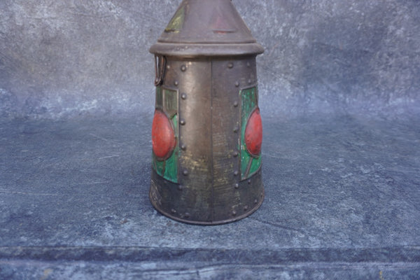 Huntley & Palmers Vintage Biscuit Tin: The Witch's Hat Lantern 1911 - Restored A3353