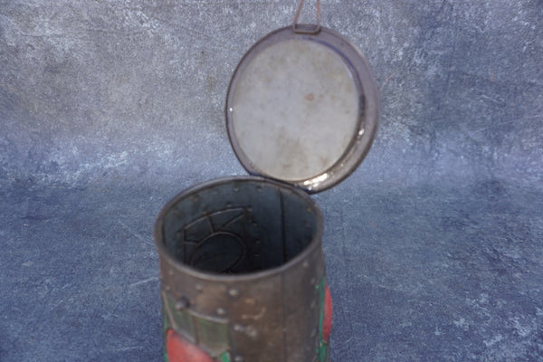 Huntley & Palmers Vintage Biscuit Tin: The Witch's Hat Lantern 1911 - Restored A3353