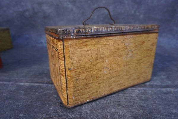 Antique Chest of Drawers Biscuit Tin A3359