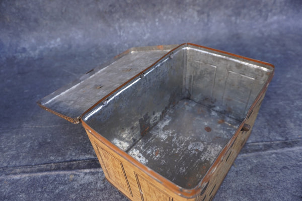 Antique Chest of Drawers Biscuit Tin A3359