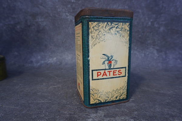 Banania Hot Chocolate Drink Powder Tin - 1920s A3361