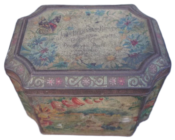 John Buchanan & Bros Four Seasons Linseed, Liquorice & Chlorodyne Lozenges Box 1865 A3362